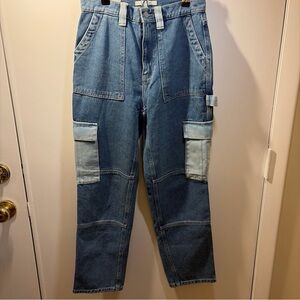 PAC Sun Stylish Denim Cargo Pants